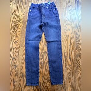 Good American Good Legs Dark Blue 224 Skinny Jeans 6 28